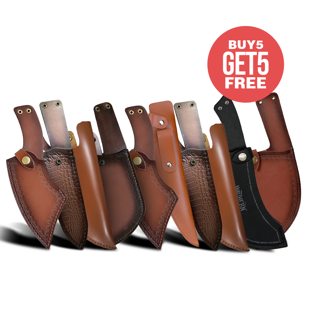 10 Premium Leather Sheaths