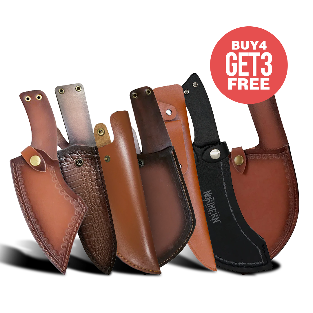 7 Premium Leather Sheaths