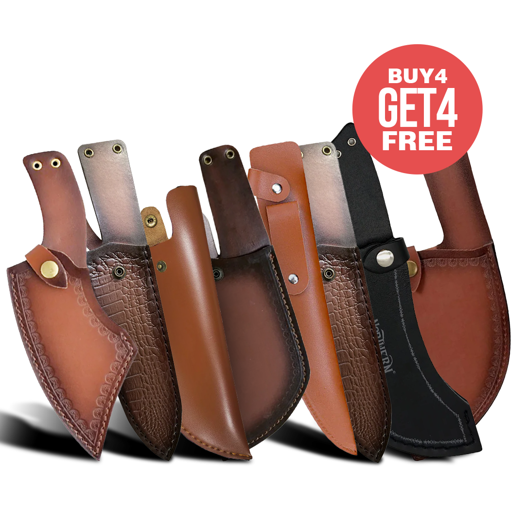 8 Premium Leather Sheaths
