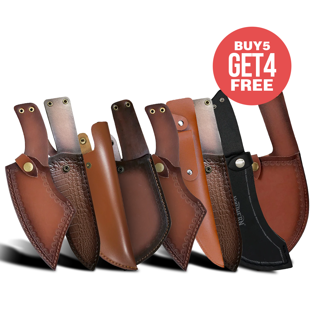 9 Premium Leather Sheaths