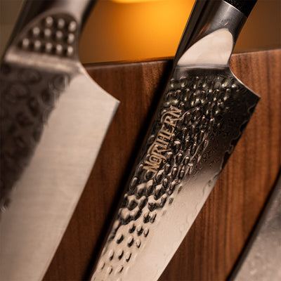 Magnetic Knife Holder X Whetstone sharpening