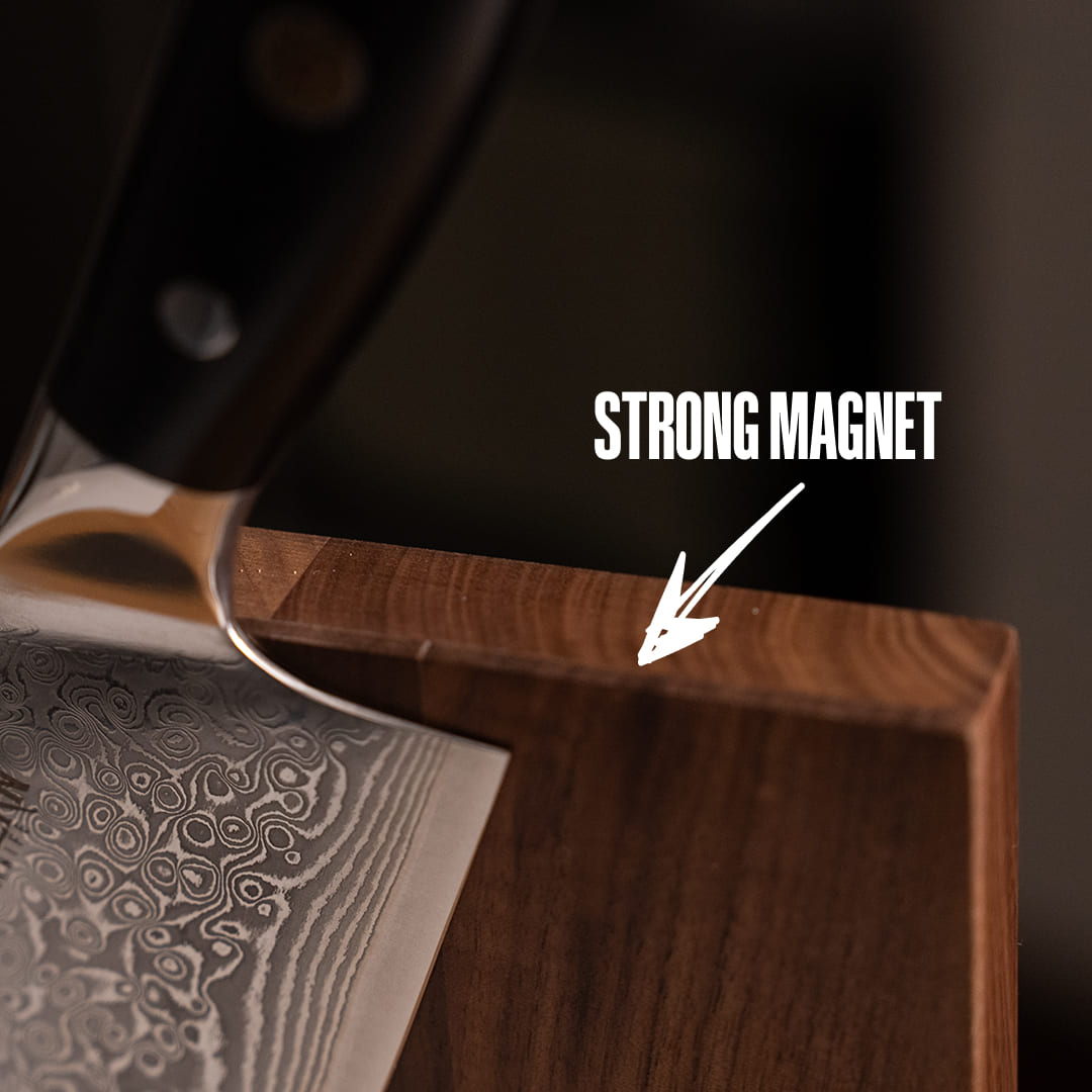 Magnetic Knife Holder X Whetstone sharpening