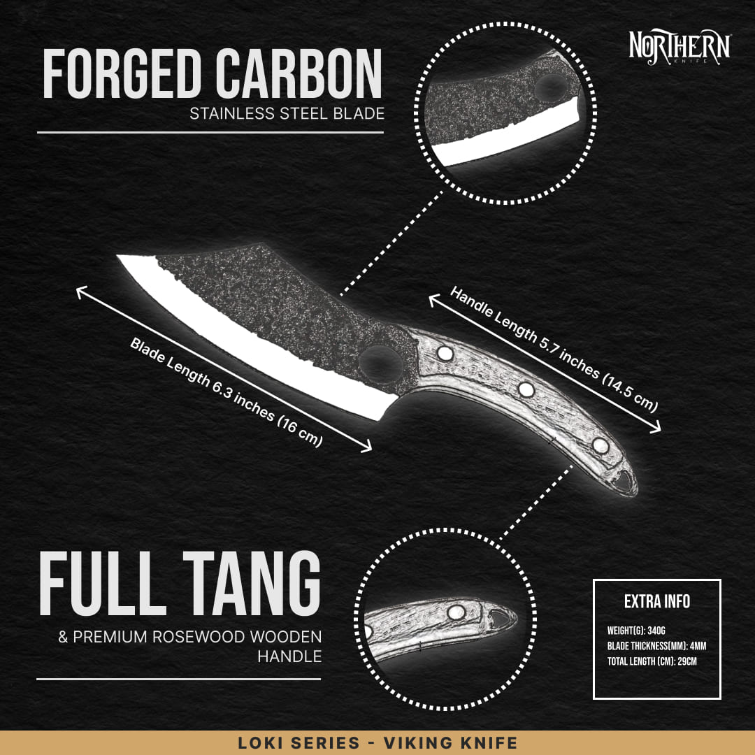 LOKI SERIES - Viking Knife