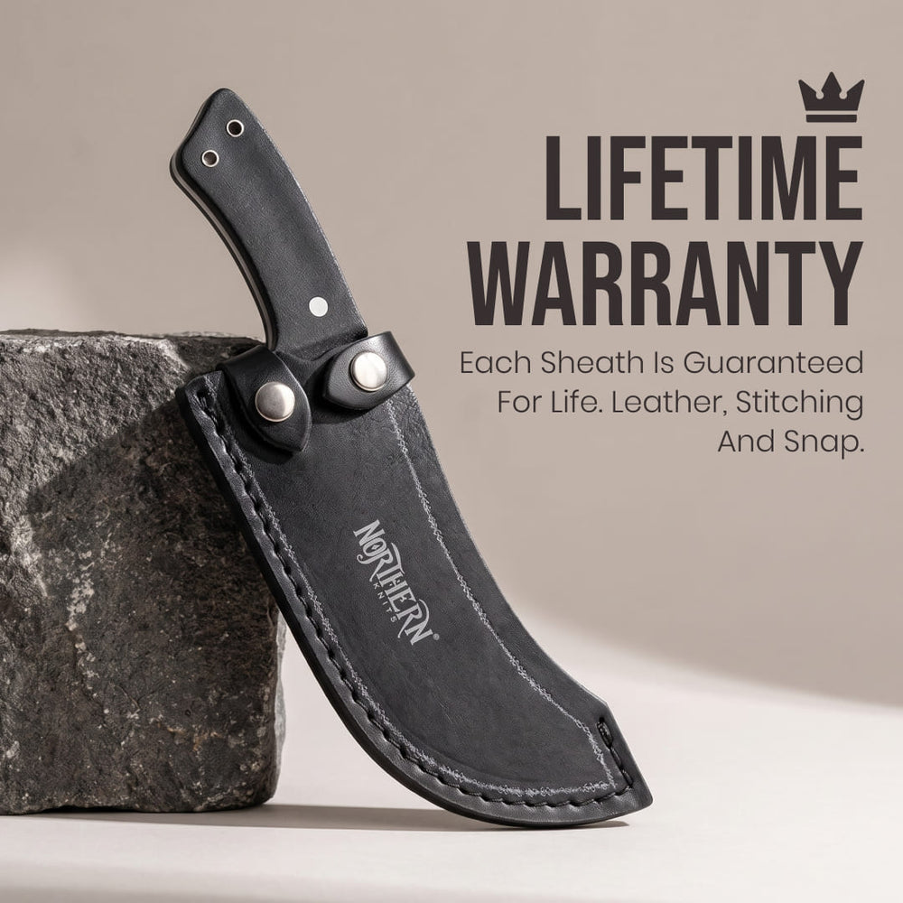 LOKI Series - Blackout Edition Leather Sheath 6
