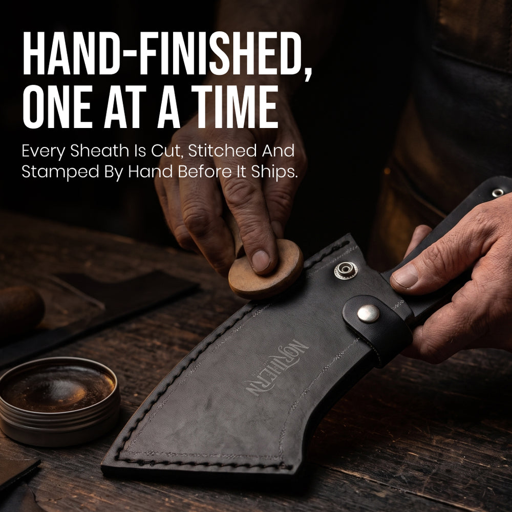 ODIN Series – Hybrid Cleaver Leather Sheath 4