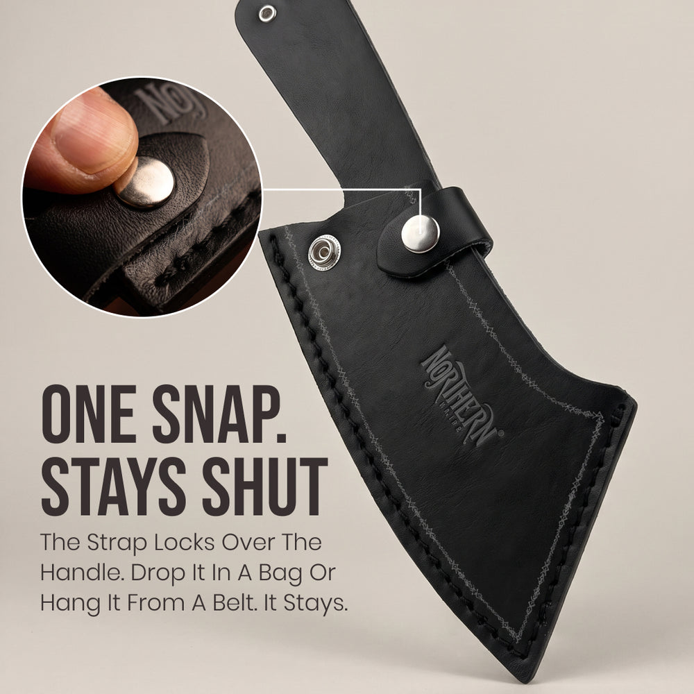 ODIN Series – Hybrid Cleaver Leather Sheath 3