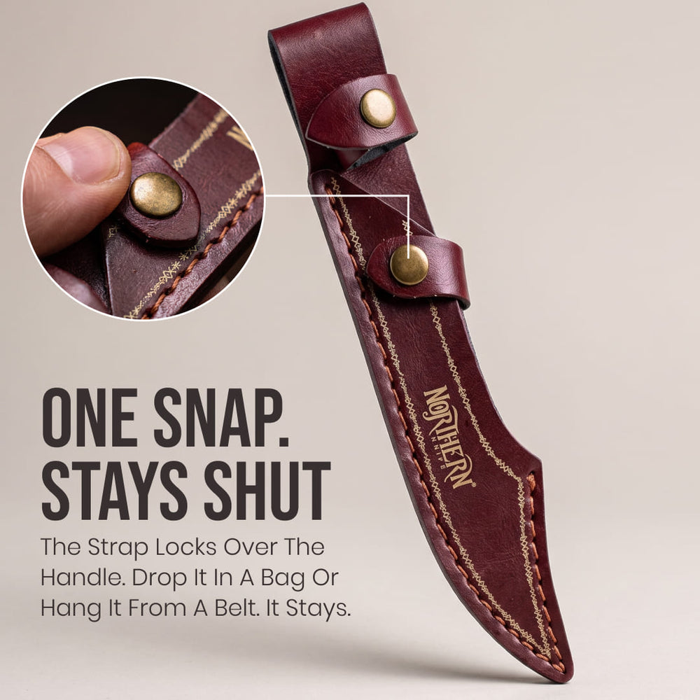 Bjorn Series – Utility Leather Sheath 3