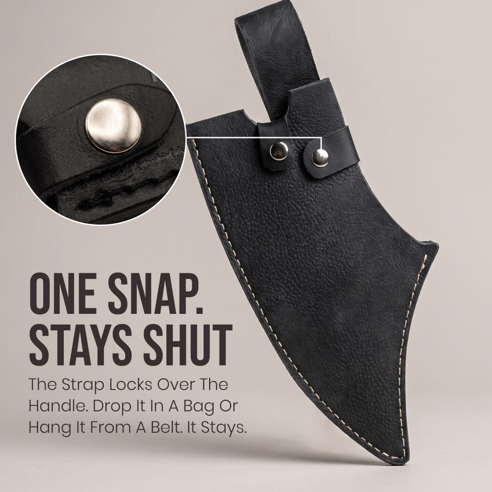 Tiger Cleaver - Leather Sheath 3
