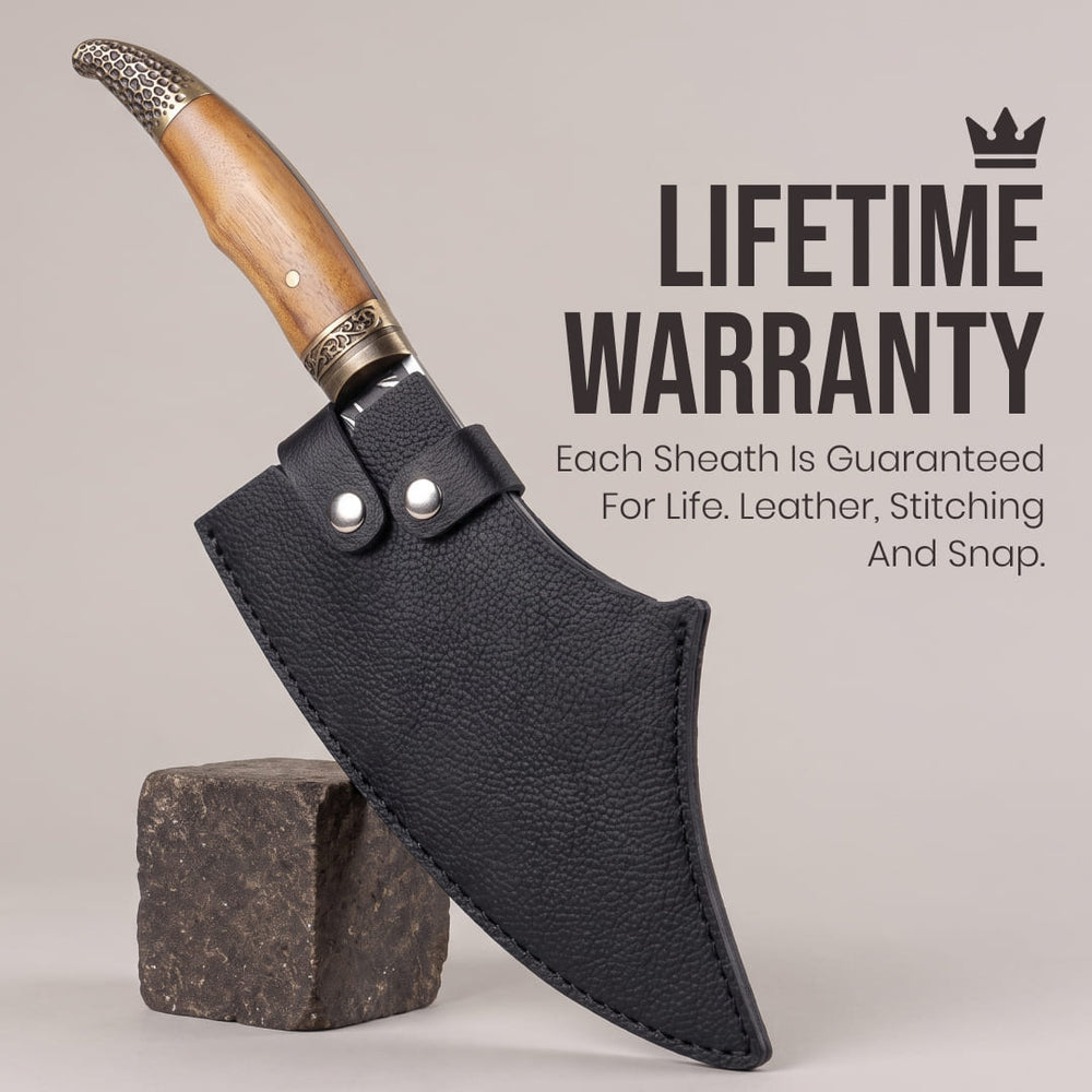 Tiger Cleaver - Leather Sheath 6
