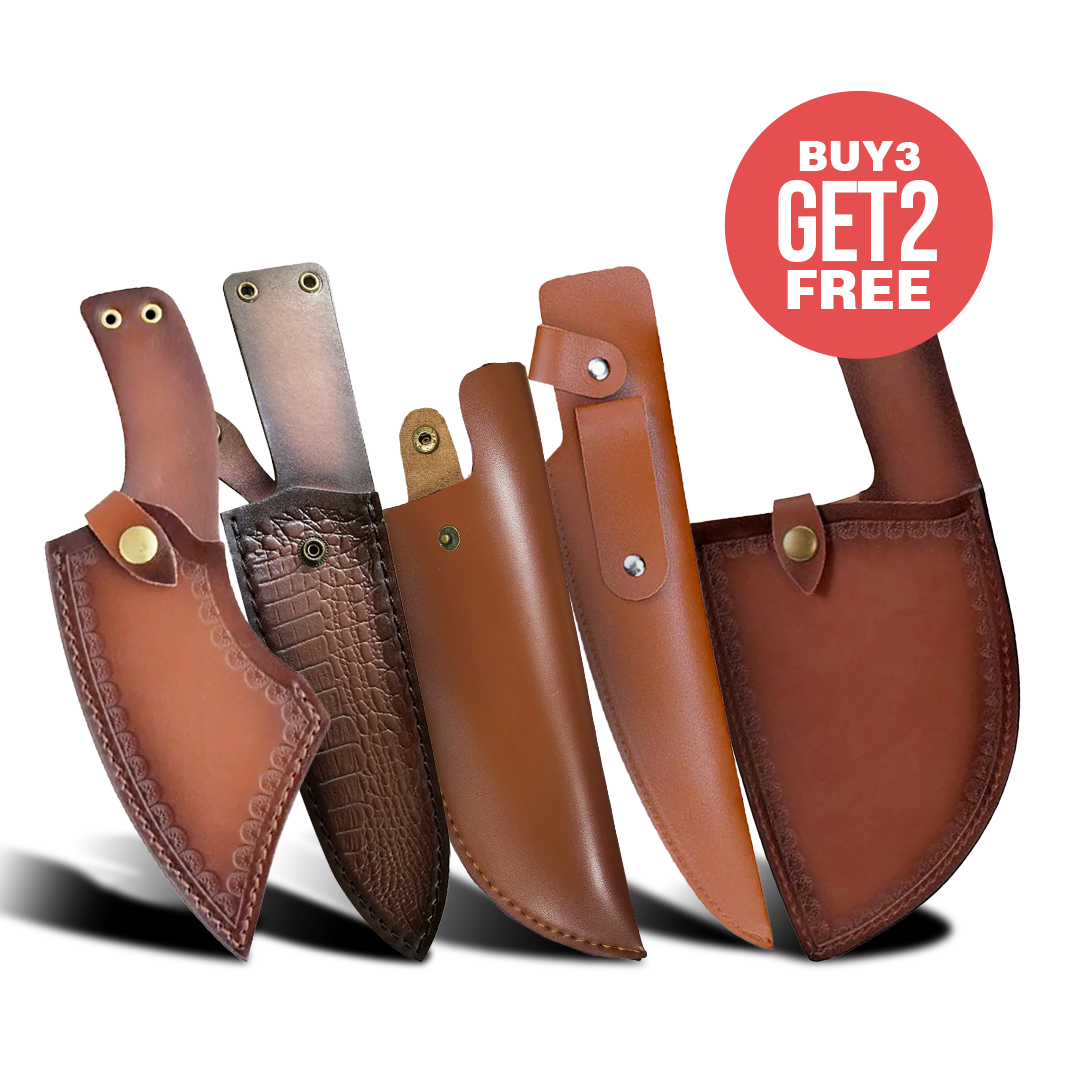 5 Premium Leather Sheaths