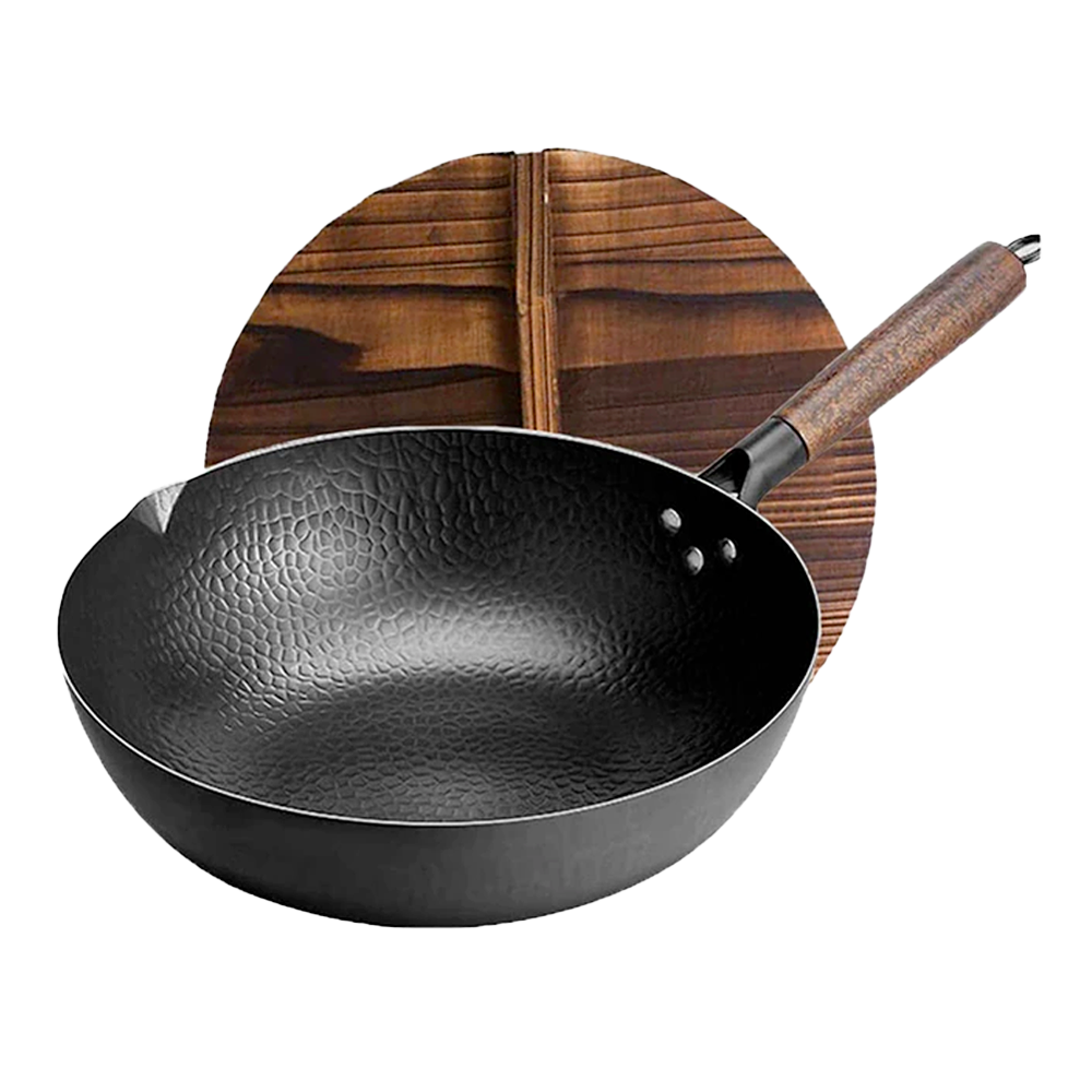 Hand-Forged Iron Pan